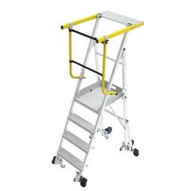 Matisere - Pirl Pliant 4 Marches - Hauteur De Travail Maximale De 2.10 - 2.80m - Pickly/4