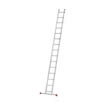 Echelle Simple 15 Échelons 5m15 En Aluminium Professionnelle Hailo Profistep Uno