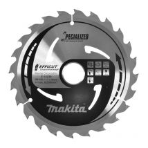 Lames "efficut" Composite Decking Makita - Ø 185 Mm X 15 Dents