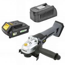 Fartools - Kit Xfb-grinder Meuleused'angle 18v Brushless Ø115mm + Batterie 1,5ah + Chargeur Rapide