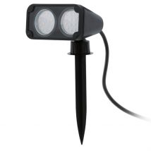 Projecteur À Led D'extérieur Nema 1 6 W Noir 93385 Eglo