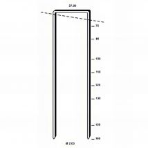1 450 Agrafes Wp-150 Inox - 27 X 150 X D. 2,03 Mm - 6wp1509 - Alsafix