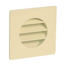 Nicoll Grille Extérieure Pour Tube Pvc Ø80 Sable Moustiquaire