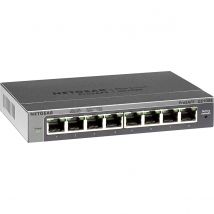 Switch Ethernet Netgear Gs108e-400eus Métal 8 Ports Gigabit