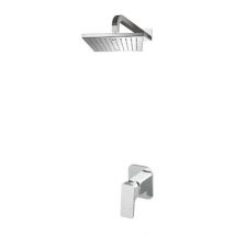 Omnires - Système De Douche Lucky Pour Installation Encastrée Couleur : Chrome