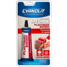 Colle Spéciale Plastiques Rigides 50ml Cyanolit