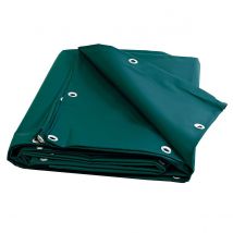 Tecplast - Bâche Bois 3x5 m Verte - Garantie 10 ans TECPLAST - XP640BO - Bâche de protection étanche pour Bois de chauffage - Made in France