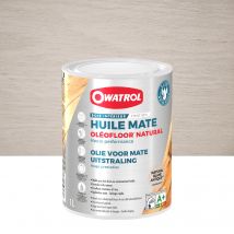Huile De Protection Mate Bois Intérieur Owatrol Oleofloor Natural Blanc Antique (owp2) 1 Litre