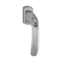 Kintech - Poignée De Fenêtre Tbt À Clé New-york - Vis : M5x45 - Carré (mm) : 7x35 - Finition : Anodisé F9 - Hoppe