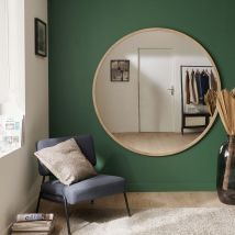 Mob In - Miroir Xxl Rond En Chêne 150 Cm Fab