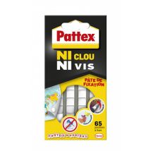 Lot De 65 Pastilles Adhésives Pattex, Ni Clou Ni Vis