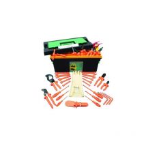 E-robur - Caisse À Outils Plastique Avec 38 Outils Isolés 1000v