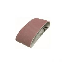 Bandes Courtes Toilé Marron 100x610 - Grain : 80 - Norton