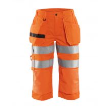 Blakläder - Pantacourt De Travail Haute Visibilité Femme 7139 - Orange Fluo S - Fr(36) - Se(c34) - Standards