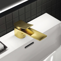 Ideal Standard - IDEAL STANDARD Mitigeur lavabo Conca avec tirette et vidage Or