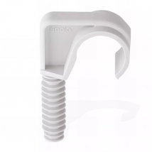 Attaches De Dalle By Apolo Simple Tube - D. 28 Mm - Boite De 50 - Scell-it - Fts28
