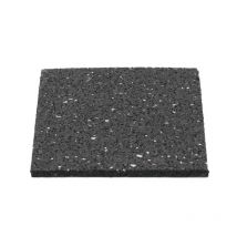 Couche de protection en caoutchouc - Solidor - 210 x 210 mm - 3 mm