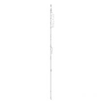 Crémone Serrure Pf H100 Avec Sortie De Tringle - Type De Verrouillage : 1 Galet P - Axe De Fouillot (mm) : 28 - Roto