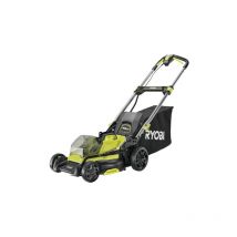 Tondeuse Poussée Ryobi 18v Brushless - Coupe 40cm - Sans Batterie Ni Chargeur - Ry18lmx40c-0