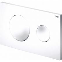 Viega Visign For Style 20 Panneau De Commande Prevista 13x22cm Plastique Blanc Alpin