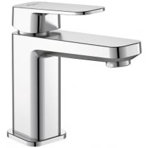 Ideal Standard - Mitigeur lavabo monotrou chromé Tonic II avec tirette et vidage métal Ideal standard