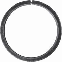 Déco Fer Forgé - Cercle Non Soudé - Diamètre 120mm Fer Plat De 14x6mm - Fer Forgé - À Souder
