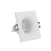 Xanlite - Spot Gu10 50w 4000k Carré Blanc Ip44 - Sp50cip44bcw