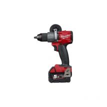 Milwaukee - Perceuse à percussion MILWAUKEE M18 FUEL FPD2-502X - 2 batteries 5.0 Ah - 1 chargeur - 4933464264