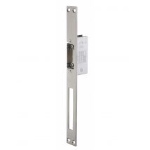 Thirard - Gâche Électrique Encastrable À Impression Pour Porte Bois Et Métal, Réversible, 12/24v, Inox