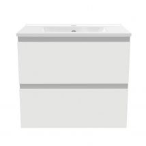 Aica Sanitaire - Meuble de rangement salle de bain avec 2 tirois