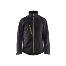 Blakläder - Veste Softshell Coupe-vent 100% Polyester 49502516-noir/jaune-m