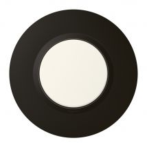 Plaque Simple Déco Dooxie, Legrand, Noir Velour
