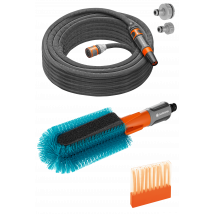 Gardena Kit Brosse De Lavage Pour Vélo Cleansystem Avec Tuyau Liano. Kit Complet. (18864-20)