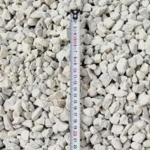 Big Bag Express - Big Bag De 800kg ≃ 10m² Gravillon Calcaire Blanc Ø 6/14 Mm - Livraison Standard