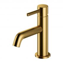 Omnires - Mitigeur Lavabo Bas Y, 16 Cm Couleur : Or Brossé
