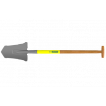 Leborgne - Louchet Transplantation Duopro - 33 Cm Manche Béquille En Bois Certifié Pefc 100%