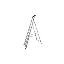 Artub - Escabeau Aluminium - 8 Marches Xl (11 Cm) - 3m64 Pro