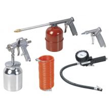 Ribimex - Kit 5 Accessoires Pour Air Comprimé Ribiland