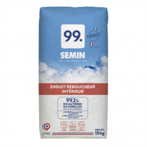 Enduit De Rebouchage Intérieur - Semin 99 - Conditionnement 15 Kg