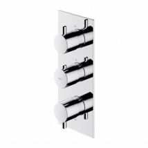 Omnires - Mitigeur Thermostatique De Douche Et De Baignoire À Encastrer - 3 Sorties - Y - Chrome