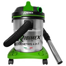 Ribimex - Aspirateur 4 En 1 Eau/poussières/cendres/soufflerie "cenetris", Bidon 20l