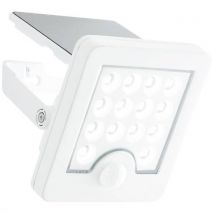 Brilliant Luton G40420/05 Applique Solaire Extérieure Avec Détecteur De Mouvement 4 W Blanc Chaud Blanc