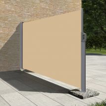 Sunny Inch - Stores Latéral Paravent 1,8 X 3,5 M Extérieur Brise Vue Pour Terrasse - Dune