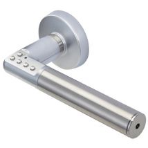 Poignée À Code Électronique Sur Rosaces Code Handle Droite Vachette 82004