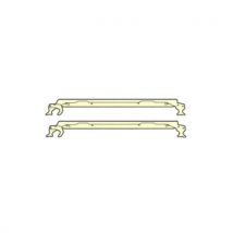 Fondital - Fix'alu console double pour fixation rapide - A 60 - entraxe 500 mm