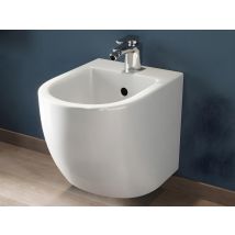 Vente-unique - Bidet blanc en céramique - AMARUM