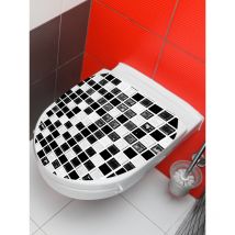 Planetebain - Sticker Wc Mosaïque