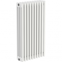 Thermador - Radiateur Ivrea En Acier Tubulaire Vertical Ø25mm H756mm 4 Colonnes 32 Éléments Blanc - Iv075632402nbz01