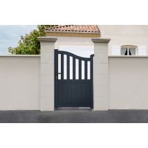 Casanoov - Portillon 1m Meije H.140cm Aluminium Gris