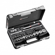 Coffret Douilles 1/2" 6 Pans Métriques - 48 Piéces - S.851 - S.851 - Facom